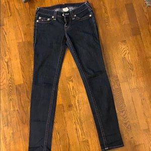 True religion skinny jeans size 28